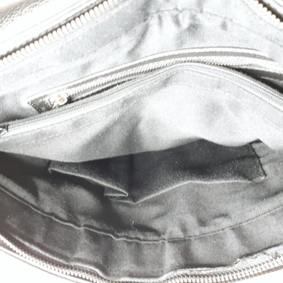 Leather Messenger Bag Black - Picture 7 of 10